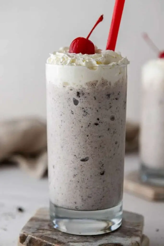 Chick fil a Cookies And Cream Milkshake