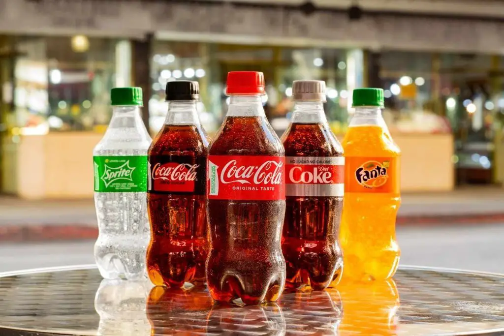 soft drinks beverage pet bottle