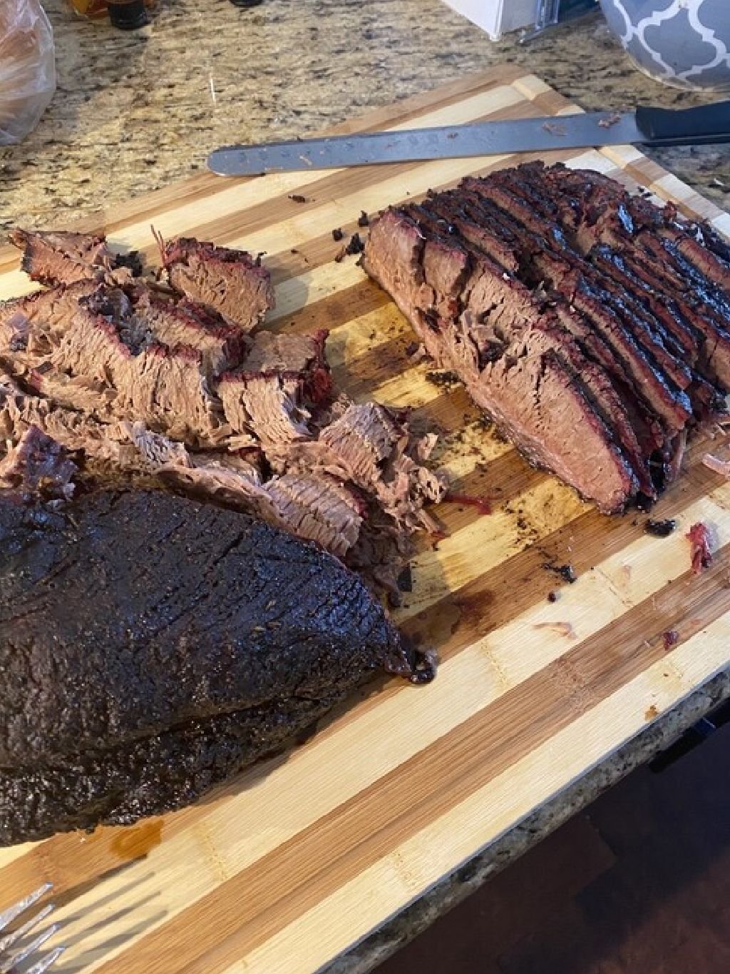 Binder for Brisket with Knife