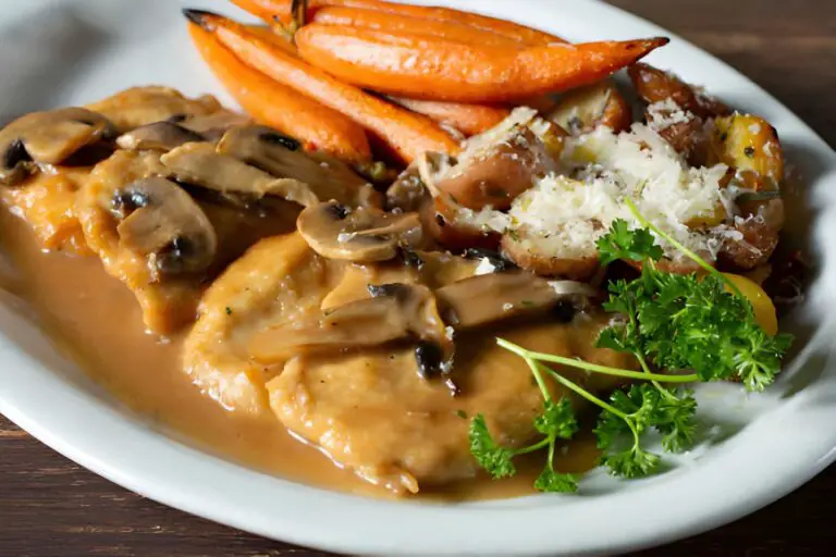 Chicken Marsala Milanese