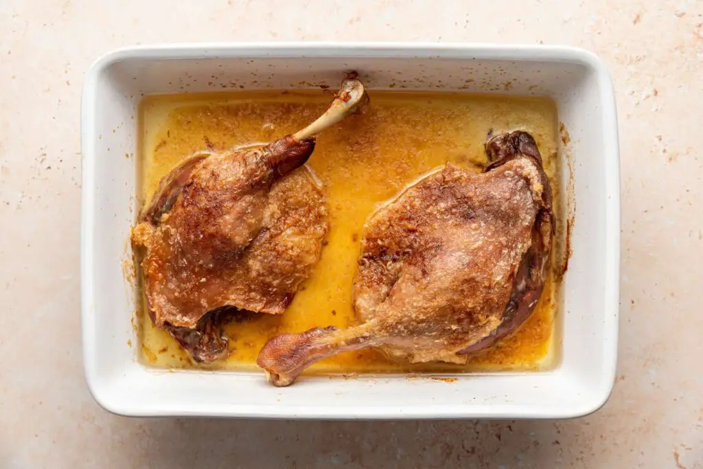 Easy Duck Confit With Fat